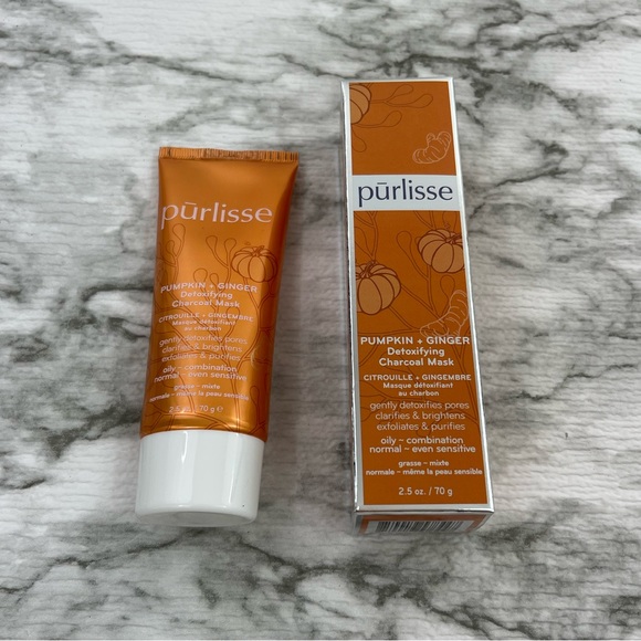 This PURLISSE BEAUTY Pumpkin + Ginger Detoxifying Charcoal Mask - Picture 10 of 10